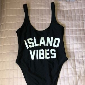 One piece swim suit